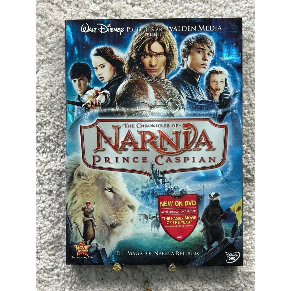 The Chronicles of Narnia Prince Caspian DVD 2008 Disney Adventure